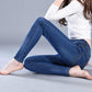 Spring and Autumn Summer High Waist Stretch Pants Slim Thin Jeans Women's Feet Pants Long Pants Regular Thin Pencil Pants