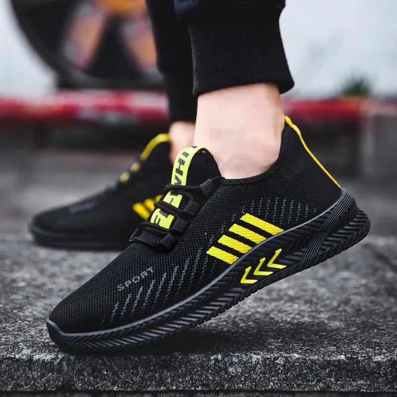 Men's Spring and Autumn Cloth Shoes Breathable Sports Running Shoes Non-slip Casual Shoes