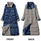 Long Down Jacket Winter Ladies Wear Fashionable Slim-fit Stand-up Collar Jacket Thickened Warmth and Lengthened Over-the-knee Jacket