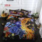 WTEMPO Airdom New Design 3D Bedding Set Bohemia Printed Bedspread Queen King Polyester Bedding 3pcs