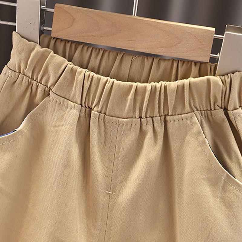 Three-piece Suit Boys and Girls Korean Sweater Vest Suit Spring and Autumn Loose Suit Shirt Trousers Sets Casual Suit