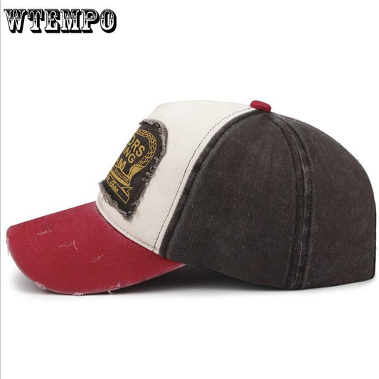 Retro Baseball Caps Hats For Men Casquette Brand Women Snapback Caps Washed Bone Men Hat Gorras