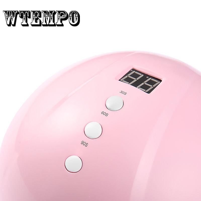 36Wnail phototherapy machine induction nail polish glue baking lamp nail machine led dryer nail lamp