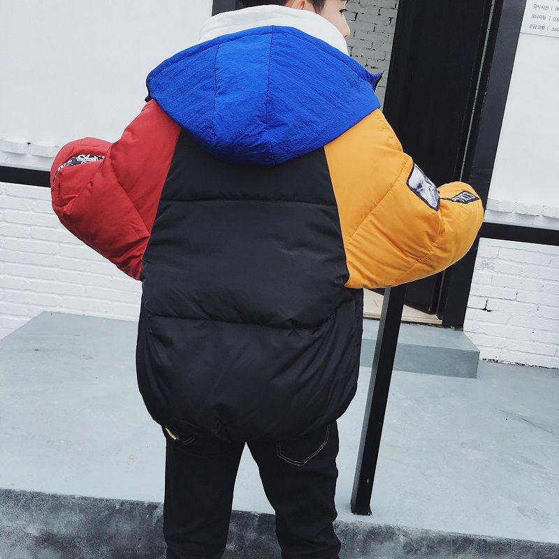 Autumn and Winter Mid-length Plus Size Cotton Down Jacket Outdoor Casual Warm Men's Clothing