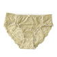 French Lace Panties Women's Mid-waist Sexy Transparent Ice Silk Cute Girl Briefs