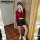 Women Sexy Black PU Leather Pencil Bodycon High Waist Mini Short Skirt