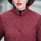 Middle-aged and Elderly Women's Winter Cotton-padded Clothes, Mother's Fit, Short and Light Grandma's Cotton-padded Clothes