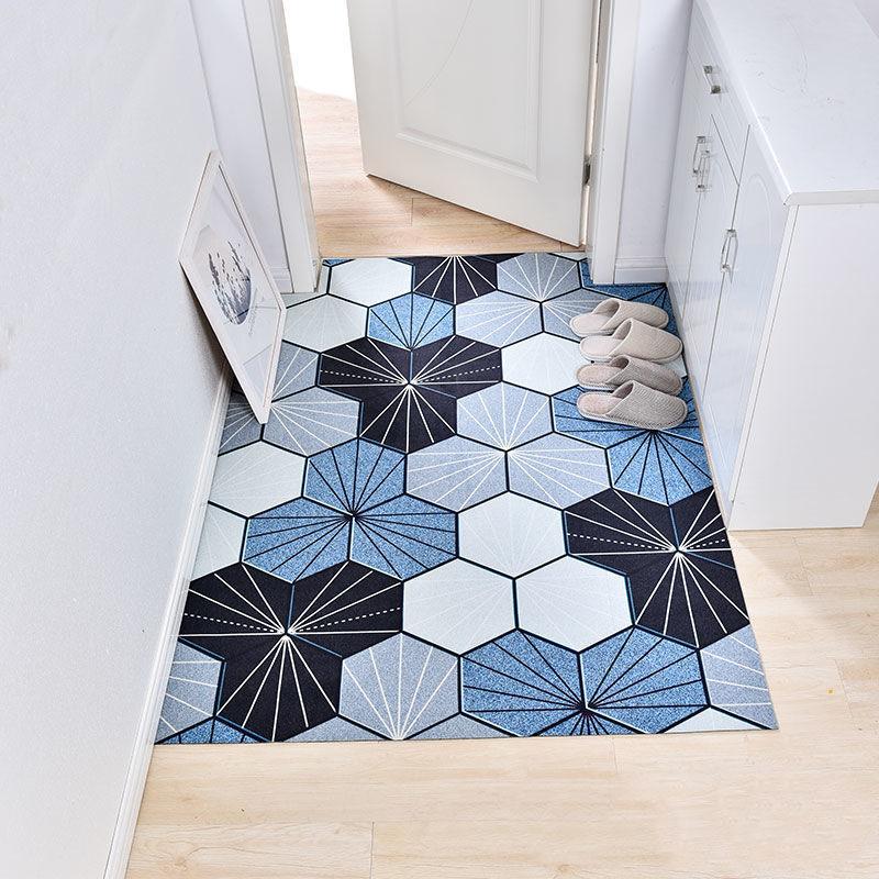 Nordic Style Door Mat Stepping on The Carpet Mat When Entering The House Living Room Household Non-slip Absorbent Pad
