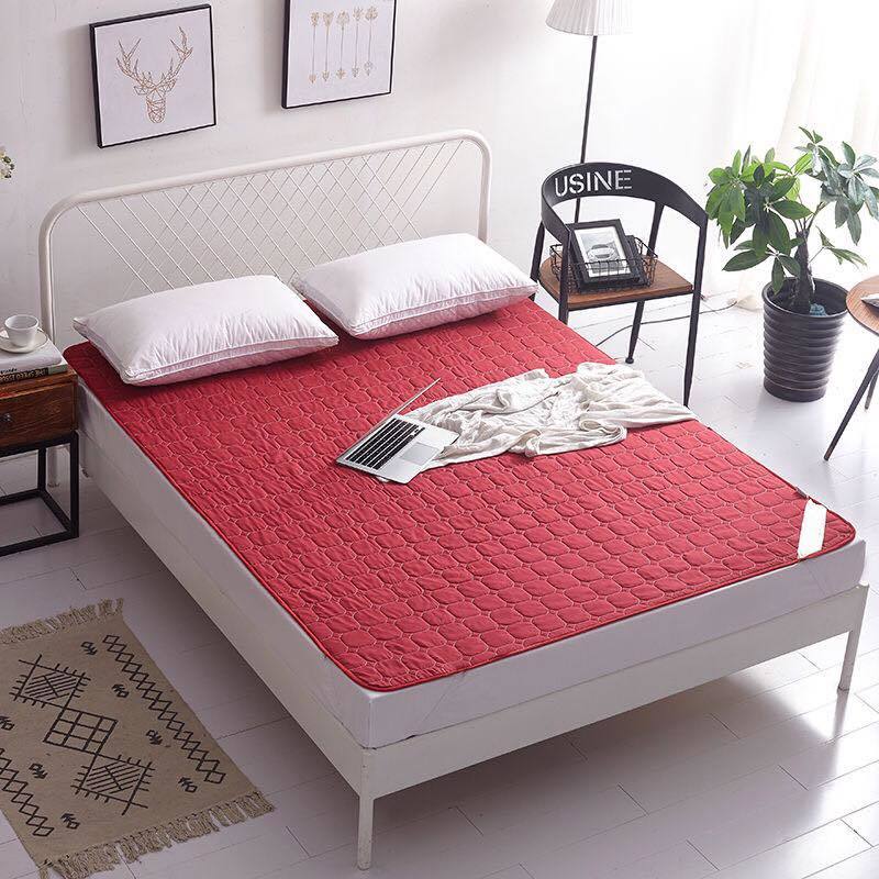 Four Seasons Usable Bed Sheets Double Queen Size Mattresses Machine Washable Non-slip Protective Pads