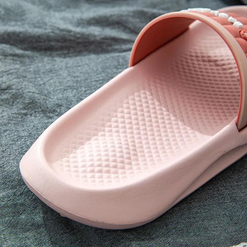 Slippers Female Summer EVA Girl Heart Cute Bath Non-slip Ultra-light Soft Bottom Indoor Sandals and Outer Wear Couple Slippers