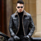 Fashionable Urban Men's Jacket Autumn and Winter Fashion Trend Slim Thickening Plus Velvet Warm Jacket