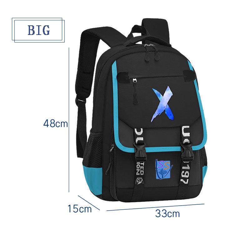 Student Backpack School Bag Backpack Canvas Lightweight Small Backpack Children's Travel Bag Boys and Girls Backpack