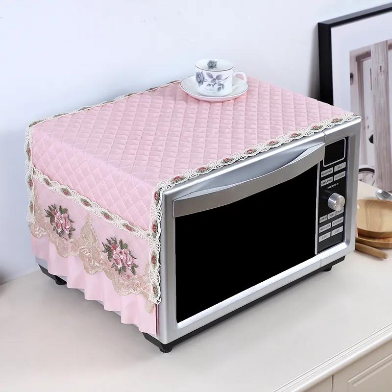 Microwave Oven Universal Cover Lace Cloth Universal Cover Dust and Oil Cover