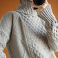 Autumn Winter Sweater Thick Turtleneck Solid Blouse Knitted Bottoming Shirt Women's Loose Tops Pullover
