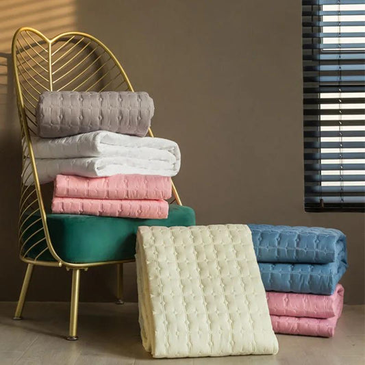 Cotton Bed Sheet One-piece Bedspread Quilted Mattress Protection Cover Non-slip Fixed All-inclusive Dust Cover Cover