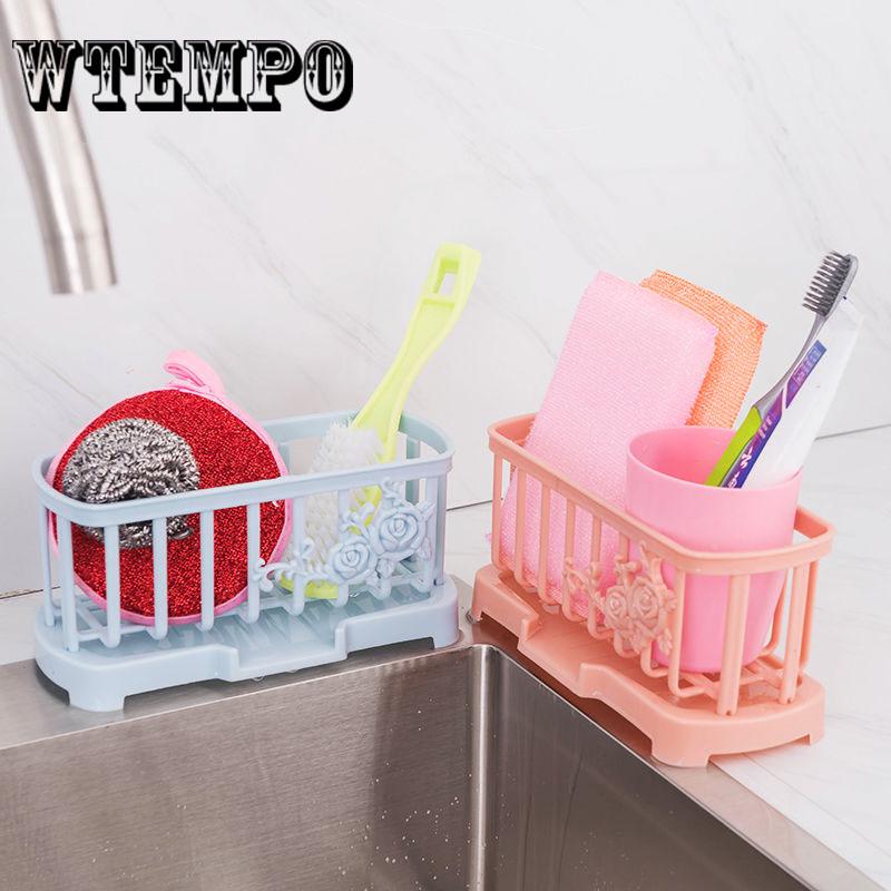 Kitchen Racks Drain Dish Racks Dish Storage Rack Sink Drain Baskets Cupboard Supplies