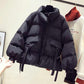 Winter Women's Short Down Down Padded Jacket Winter Thick Coat To Keep Warm Waist Waist Coat Women In Winter
