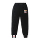 Girls and Boys' Cotton Trousers Wear A Pair of Winter Trousers for Big Children's Three-layer Quilted and Velvet Thick Warm Pants