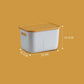 Desktop Storage Box Multi-functional Debris Storage Box Plastic with Cover Clothing Storage Basket Strapping Basket Underwear Finishing Box