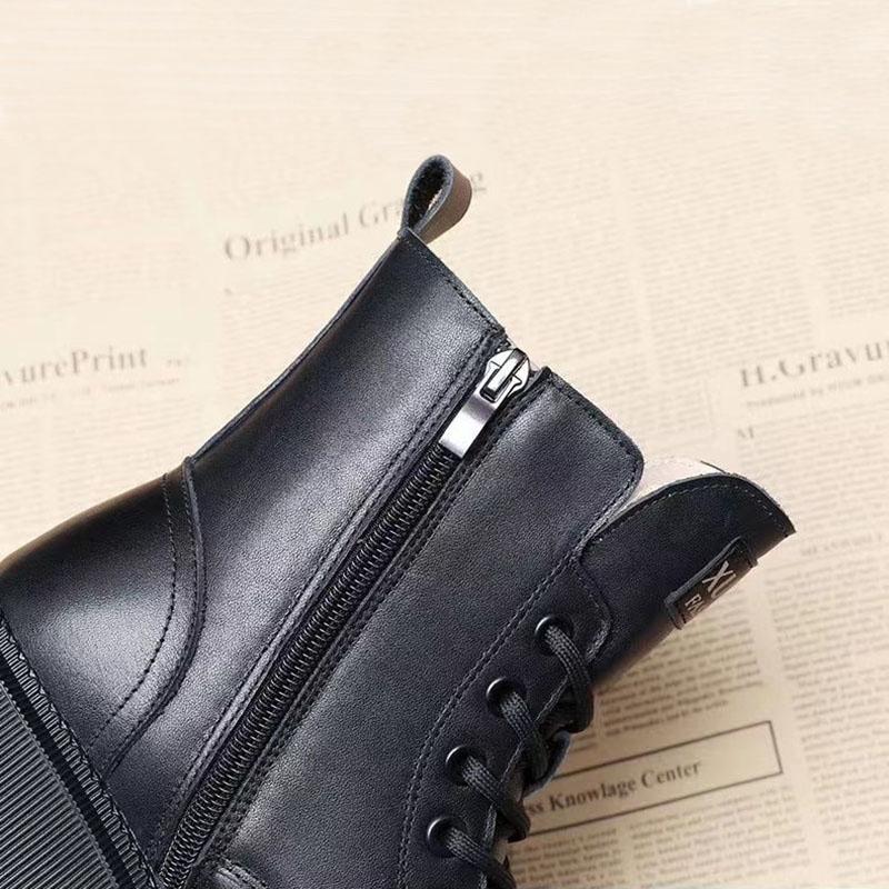 Snow Boots Women Winter Short Boots Large Cotton Waterproof Non-slip Thickening Plus Velvet Bread Shoes Cotton Shoes