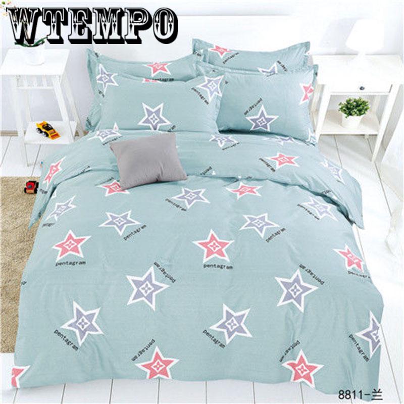 Animal Giraffe Bedding Set  Cover Bed Sheet Pillow Cases 4pcs Queen Sizey Bedclothes