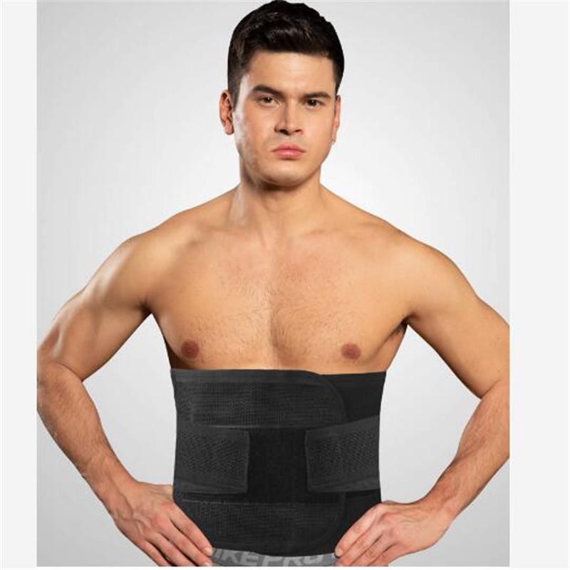 Men Waist Trainer Belt Workout for Body Weight Loss Fitness Trimmer Men Control Abdomen Bands Big