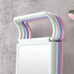 Desktop Makeup Mirror Desktop Vanity Mirror Rectangle Creative Towel Hanging Mirror Bathroom Mirror