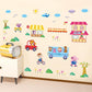 [Happy Street] Wall Sticker The third generation removable wall sticker PVC transparent film