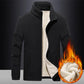 Autumn and Winter Men's Fleece Sweatshirts Polar Fleece Warmth Plus Fat Plus Size Fat Sweater