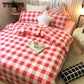Bedding Set Cute Mood Symbol Duvet Cover Set Bed Sheet Pillowcase Bedclothes Home Textiles