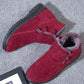 Women's Winter Cloth Shoes Plus Velvet Thick Warm Snow Boots Non-slip Wear-resistant Mother's Cotton Boots