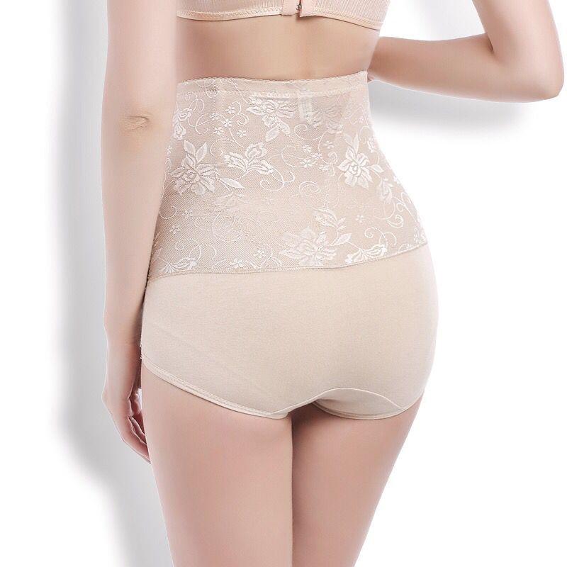 High Waist Shaping Panties Breathable Body Slimming Tummy Underwear Panty Shapers Bustier Femme