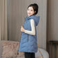 Women's Winterized Vest Autumn and Winter Mid-length Slim Fit Plus Size Thick Coat