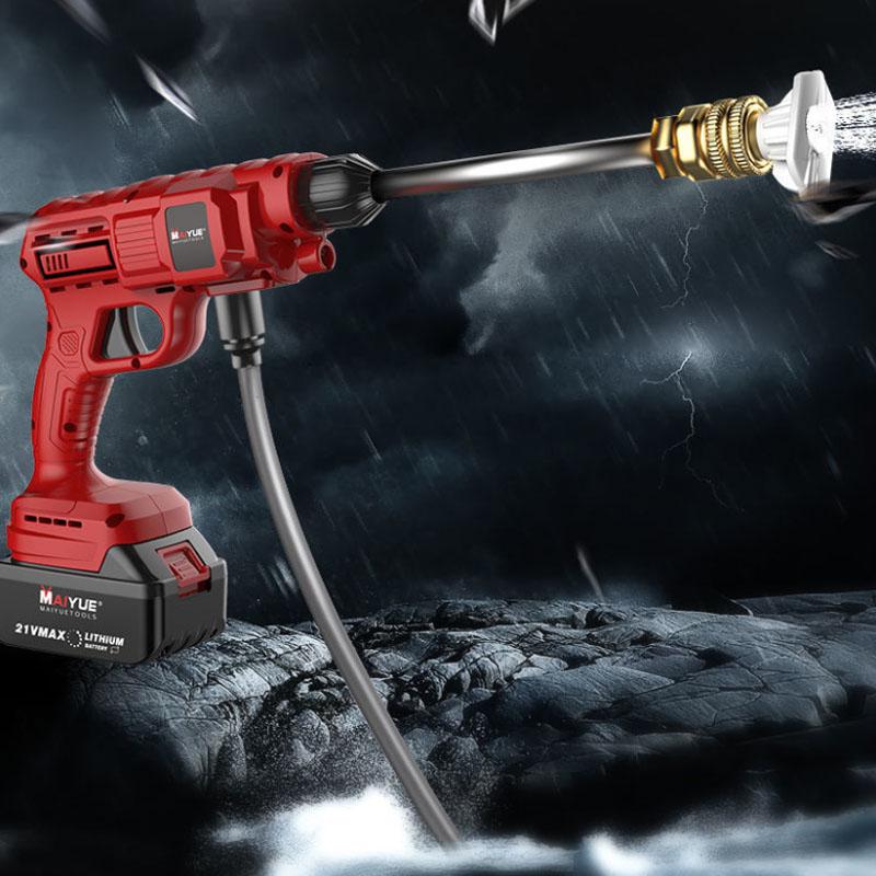 218VF Wireless Car Wash Gun Set High Pressure Car Washer Handheld Pesticide Spraying Machine 11800mAh