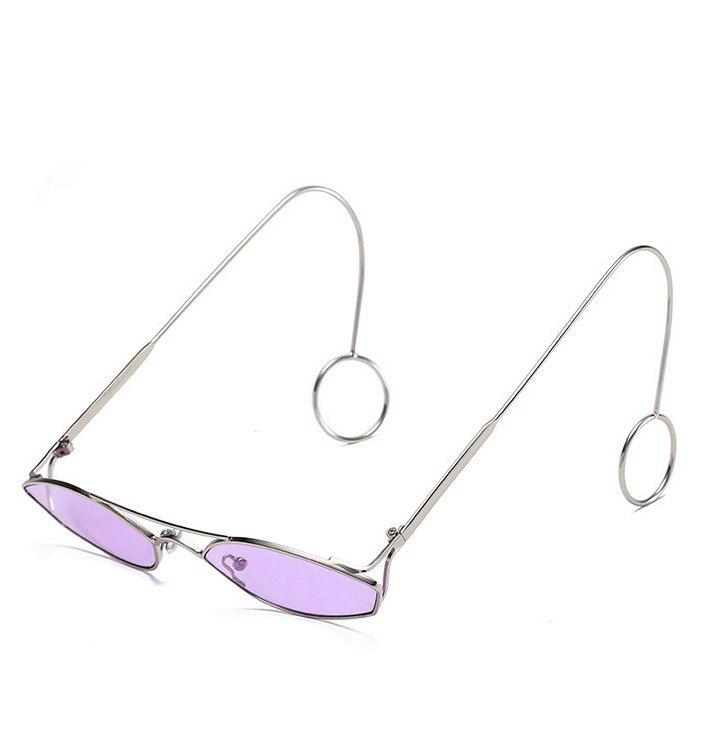 Trendy Sunglasses Women Metal Frame Brand Design Transparent Sun Glasses Black Yellow Glasses Shades