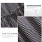 Women Summer Dress Mid-length Plaid Stitching Fake Two-piece Dress Female party Plus Size Dress with Pockets