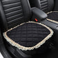 Car Cushion 1pc Plush Warm Cotton Pad Comfortable Lace Car Cushion Non-slip Breathable Car Cushion