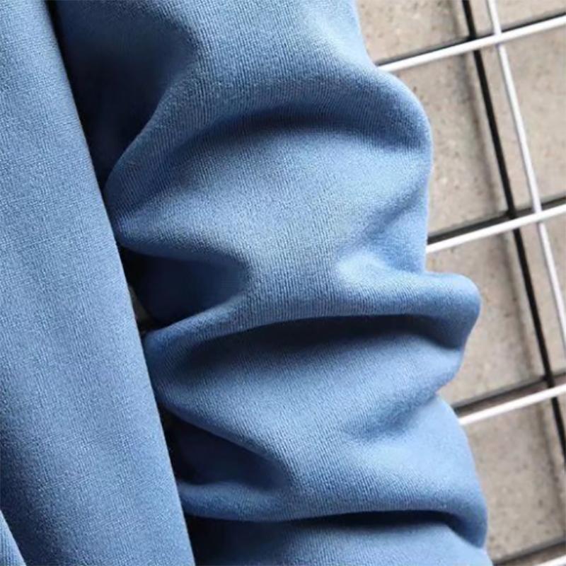 Fleece Sweater Men's Autumn and Winter Sweaters Hooded Loose All-match Pullover Knitted Sweatshirts