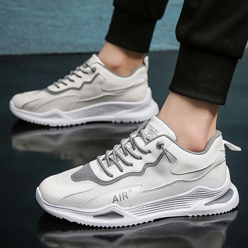 Men Sneakers Lightweight Fashion Casual Shoes Men Slip on Walking Shoes Trainers Mesh Flat Homme Big Size