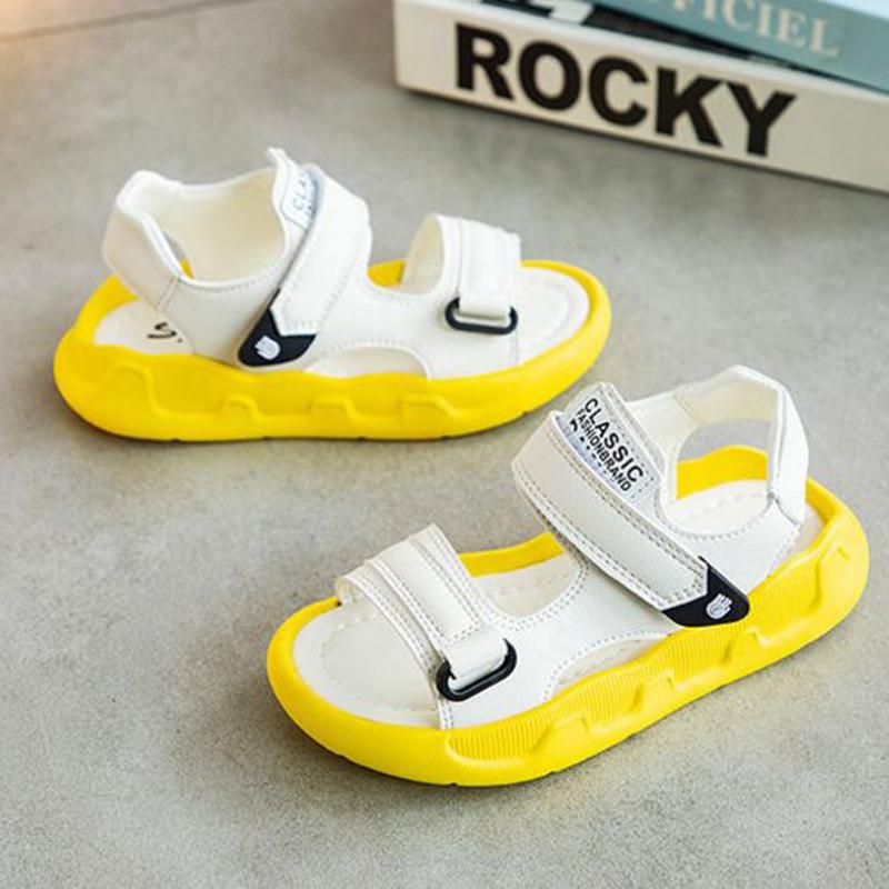 Boys and Girls Sandals Summer Children’s Beach Sandals Big Children’s Soft-soled Baby Shoes  Sports Sandals  Lightweight  Breathable