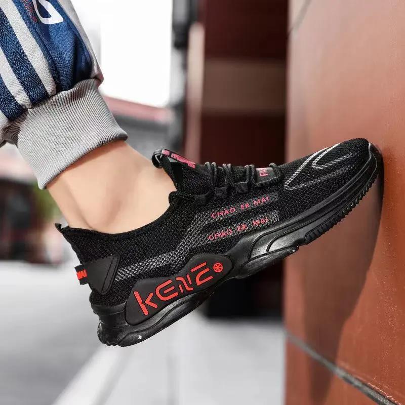 Men's Non-Slip Wear-Resistant Sneakers Men's Casual Shoes Breathable Lightweight Shoes