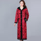Winter Coat Mid-length Loose Fashion Ladies Plus Velvet Western Style V-neck Deerskin Velvet Coat Women