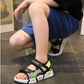 Girls Boys Sandals Beach Shoes Summer Open-toed Breathable Children's Princess Shoes Female Student Sandals