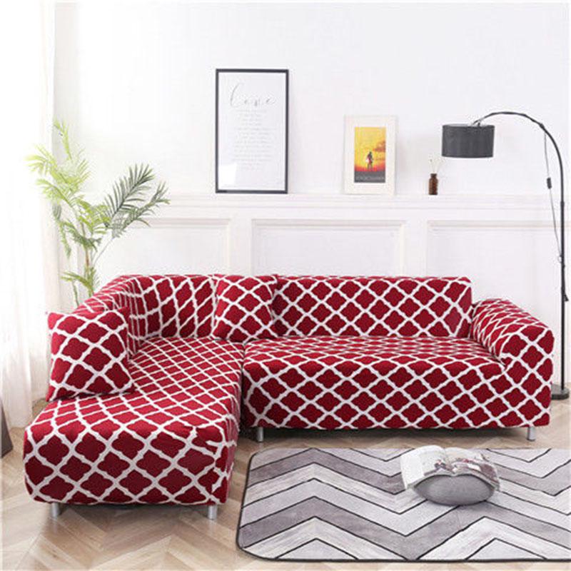 Cartoon Rabbits  Pattern Sofa Cover Sofa Cover 1/2/3/4 Seater Sofa Slipcovers Spandex Furniture Protector Covers