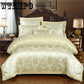 Sheets quilt cover pillow set noble cotton bedding European four-piece embroidery jacquard
