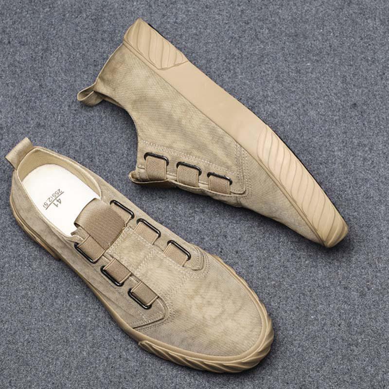 Plus Size 38-44 Summer Men Sneakers Comfortable Running Basketball Shoes Breathable Shockproof Non-slip Lazy Shoes