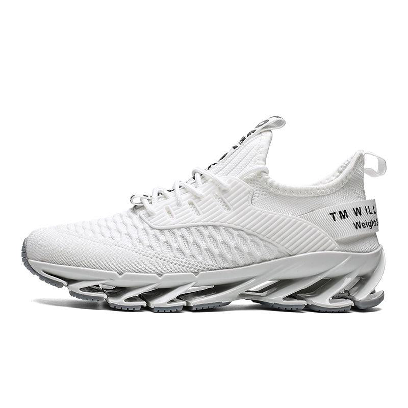 Blades Men's Shoes Flying Woven Breathable Casual Sports Shoes Wild Soldier Travel Running Shoes