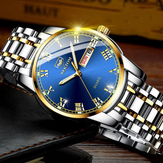Men Mechanical Watches Top Brand Luxury Steel Wristwatch Male Clock Watch Automatic Watch