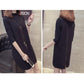 Autumn and Winter Lace Vest Dress Loose Sleeveless Long Vest Fashion Casual Women's Strap Skirt