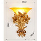 resin LED Wall lamps Living room bedroom bedside decoration lamp TV background wall lamp glass shade